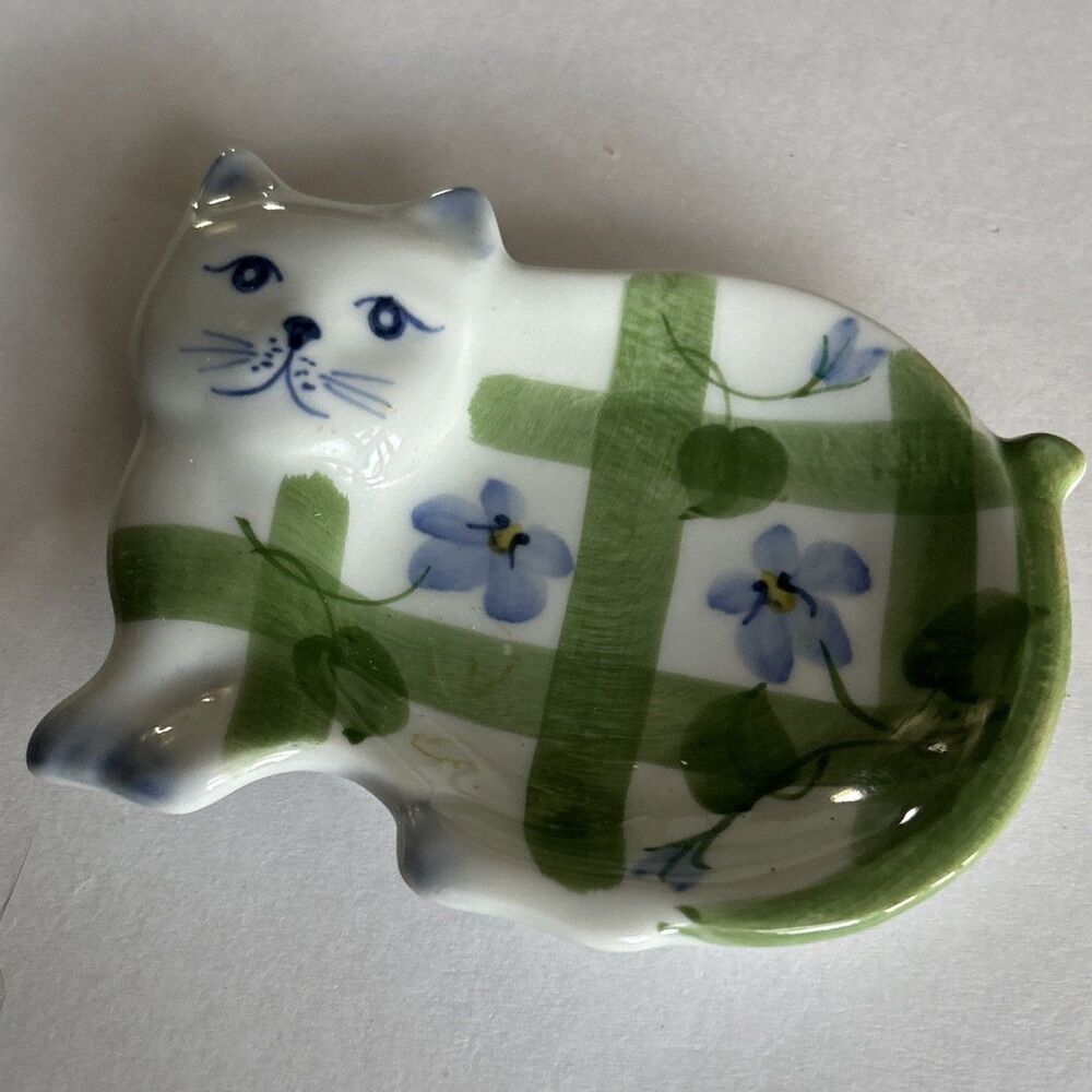 Andrea by Sadek Vintage Tea Bag Holder Trinket Dish
